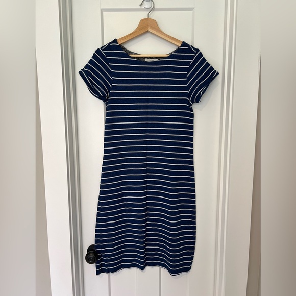 white stuff Dresses & Skirts - White Stuff: Navy & White Striped Dress 100% Cotton: Size US 6